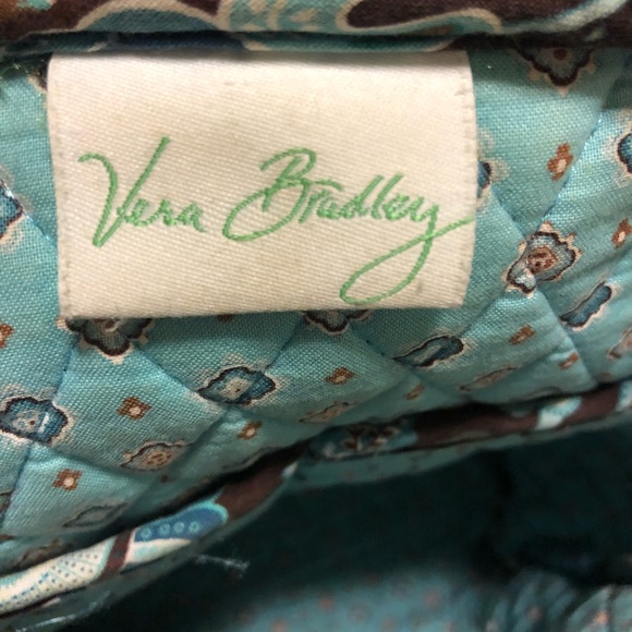 Vera Bradley Java Blue Mini Backpack - Picture 7 of 7